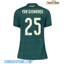 Camisa de time de futebol Real Madrid Yan Diomande #25 Replicas 2º Equipamento Feminina 2026-27 Manga Curta